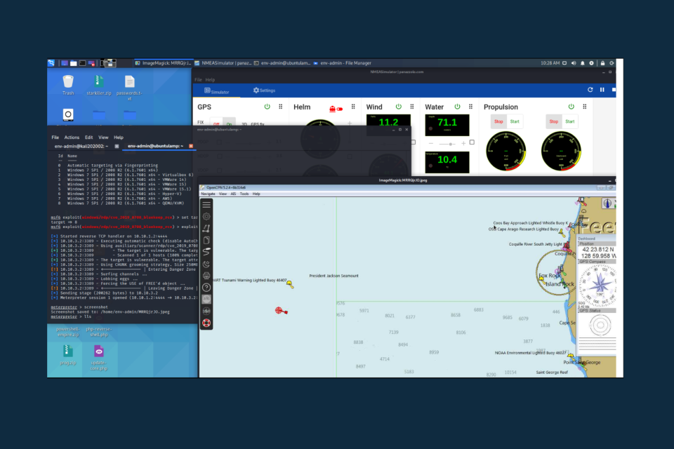 ship positioning software